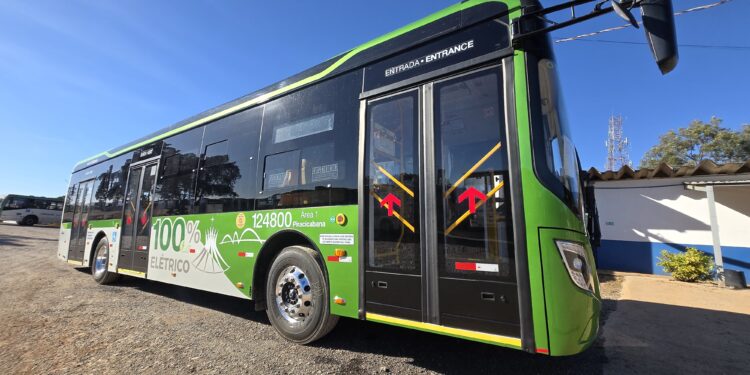 Brasília avança rumo ao futuro com a chegada da frota elétrica da Piracicabana