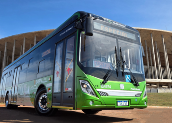 Brasília avança rumo ao futuro com a chegada da frota elétrica da Piracicabana