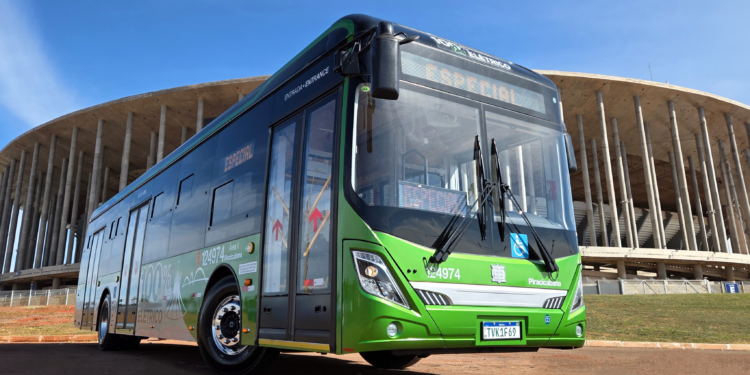 Brasília avança rumo ao futuro com a chegada da frota elétrica da Piracicabana